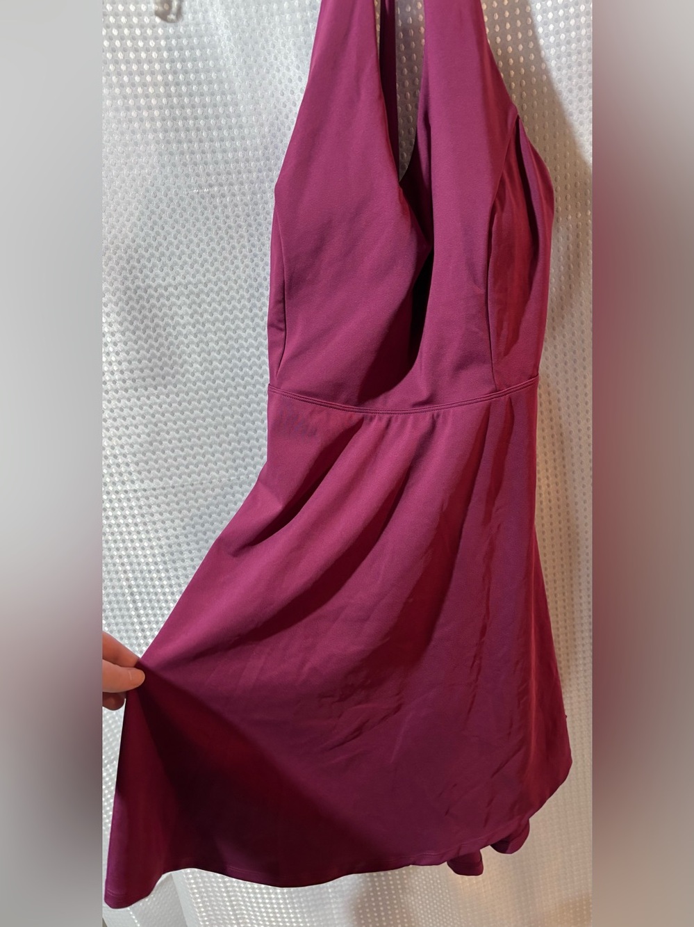 NWT Halara 3X Maroon Dress & Shorts 2-piece Set